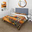 Petit ensemble de housse de couette Cottage Cottage in Autumn IV - Microfibre de polyester-1127682394