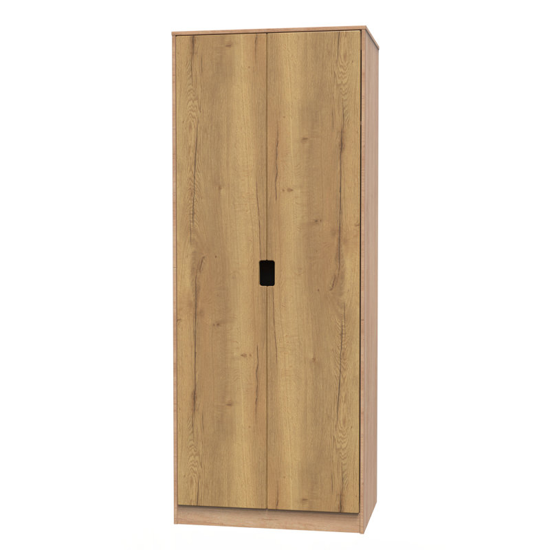 Buldir Manufactured Wood Wardrobe, Riviera Oak/Nebraska Oak
