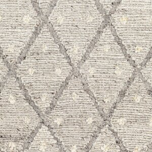Elisha Handmade Wool Gray Rug | Joss & Main