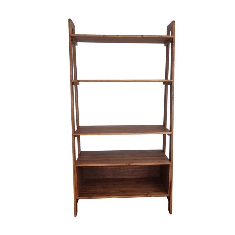Kol 190cm H Solid Wood Standard Bookcase