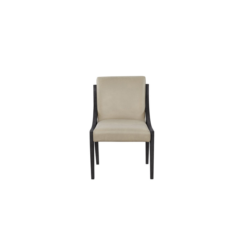 Fauteuil en cuir Sling - poivre