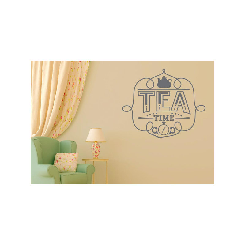 Non-Wall Damaging Wall Decal, Large, Grey