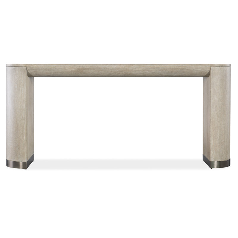 Light Diamond 76'' Wood and Metal Console Table