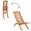 Folding Patio Dining Armchair with Cushion