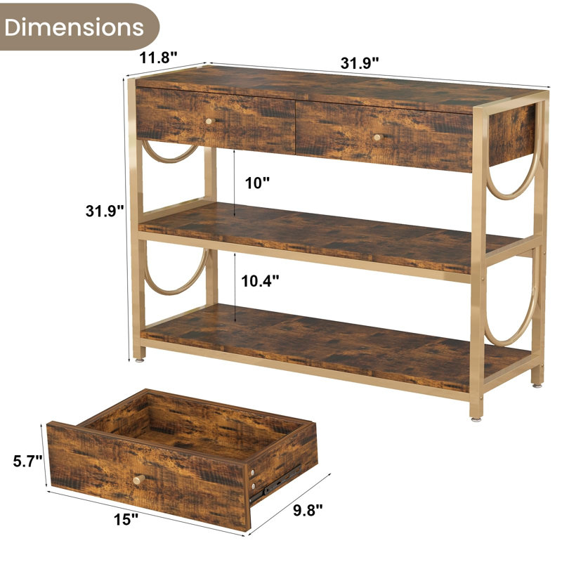 81cm Console Table