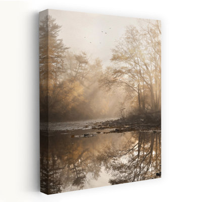 Réflexions, paysage contemporain abstrait, art naturel
