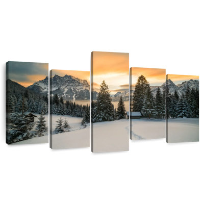 Paysage d'hiver Alvord Tyrol