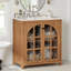 31"  Freestanding Vanity With Ceramic Sink & Tempered Glass Doors-2065672080