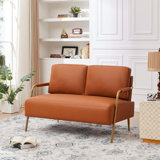 Nawatha 50in Pet Friendly Fabric Upholstered Loveseat
