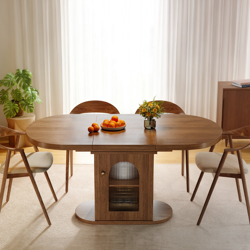 Extendable Dining Table, Walnut