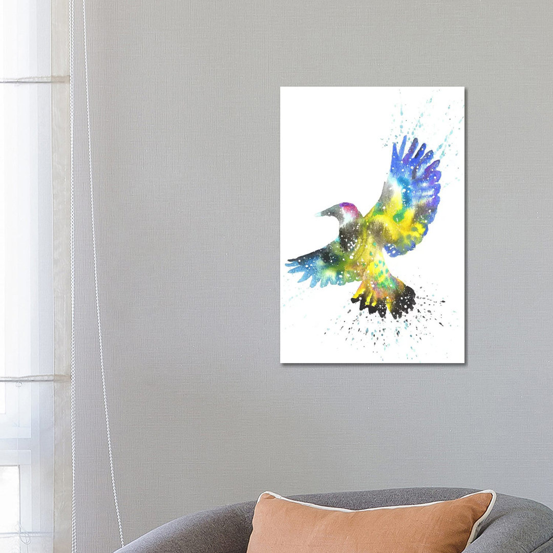 Cosmic Woodpecker Flicker von Tanya Casteel - Gallery-Wrapped Canvas Giclée on Canvas