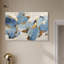 «Gold River II», art mural bleu et doré par Art Remedy, prêt à accrocher, 45 x 30-838005133-838005137