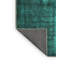 Tapis abstrait bleu / vert tissé à la machine-202764270