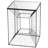 Enchantment Glass Top End Table