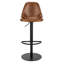 Safeta Swivel Upholstered Adjustable Height Counter Stool-2014339226