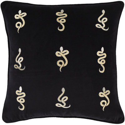 Omorfo Cotton Throw Pillow in , No Fill