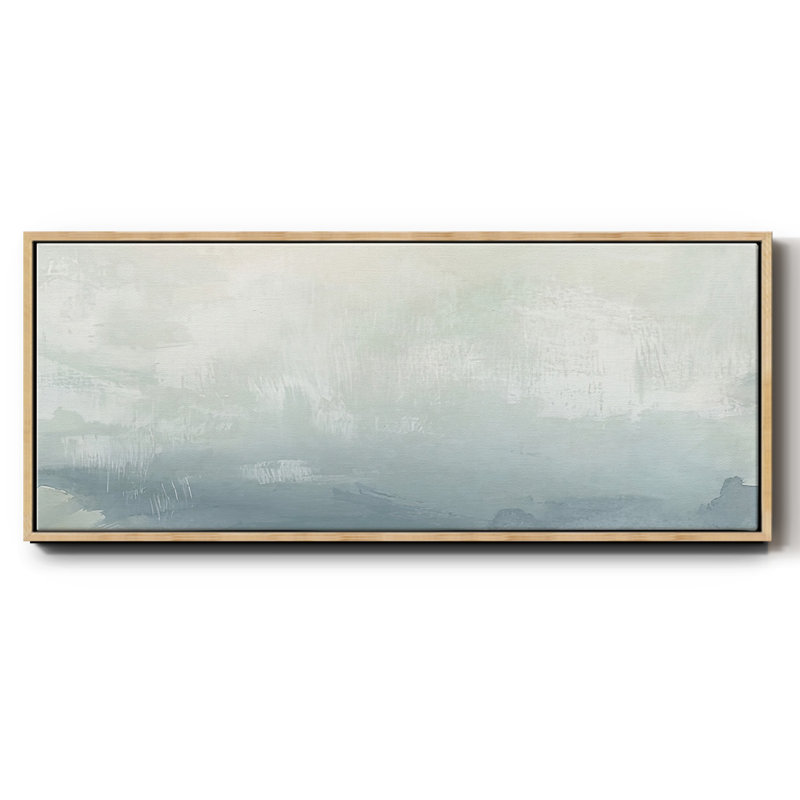 Tone Scape I - toile encadrée, H 20 po x l 50 po