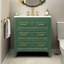Meuble-lavabo autoportant 30 po avec lavabo en céramique 30 po, 3 tiroirs, structure en bois massif-929042441-929042446