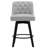 Swivel Upholstered 26'' Counter Stool Wood Leg-93801829-93801833-124606442