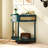 Unique Half Moon Design End Table With Sliding Rattan Door,Elegant Semi-Circle Entryway Console Table With 2 Rattan Storage Cabinet And Bottom Shelf-462115093