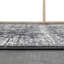 Tapis persan tissé délavé rétro