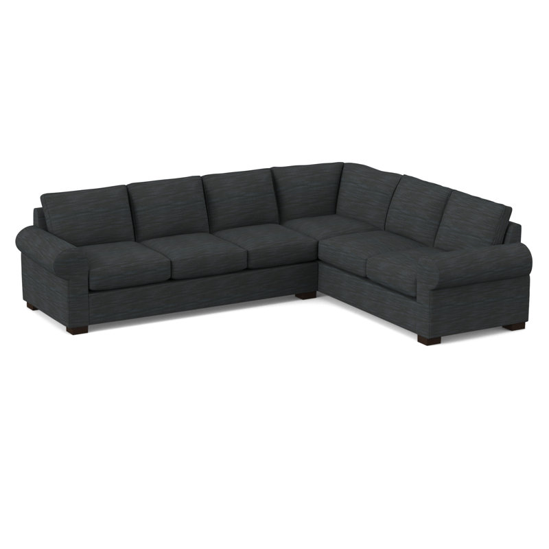 119" Wide Sleeper Corner Sectional, Ridgecrest Midnight, Hybrid