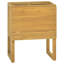 Hux Bathroom Cabinet 60x40x75 cm Solid Wood Teak