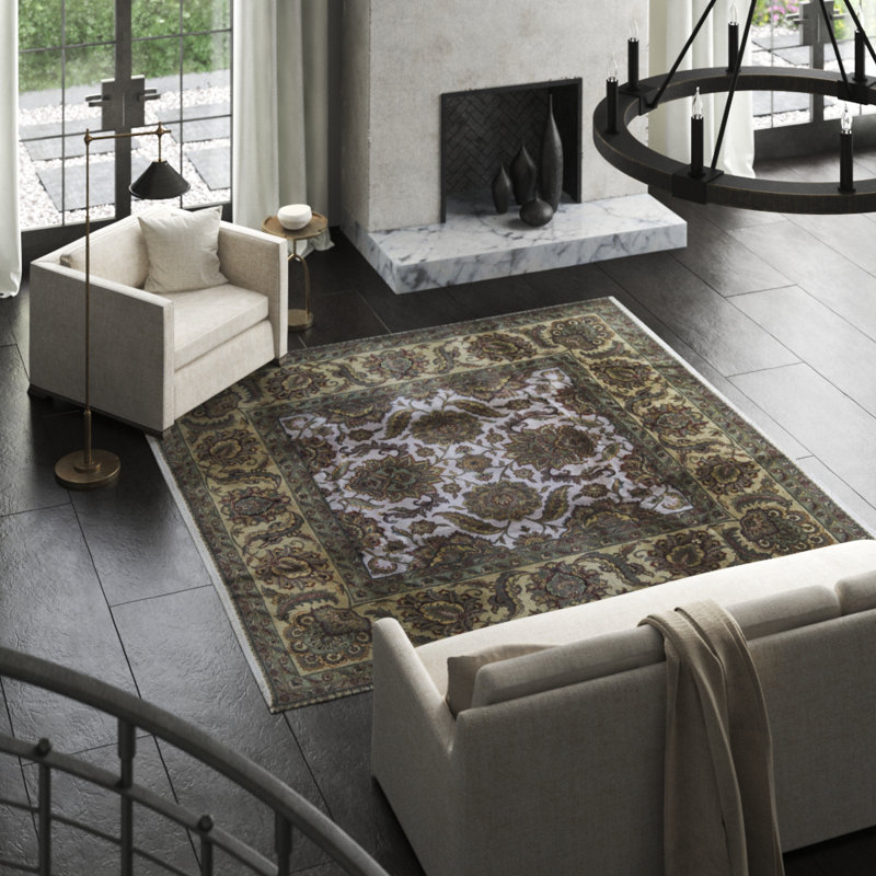 Wool Oriental Area Rug