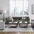 Byer 95'' Velvet Sofa-1138083749