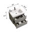 Parneet Free Standing Wall Mounted Single Double With Top