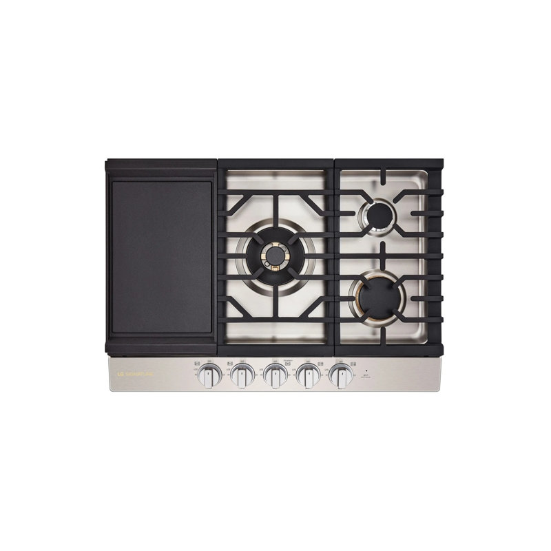 LG SIGNATURE 30 Inch UltraHeat  Gas Cooktop with EasyClean®