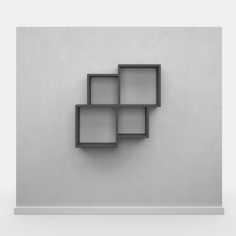 Tablette 4 pièces, Anthracite