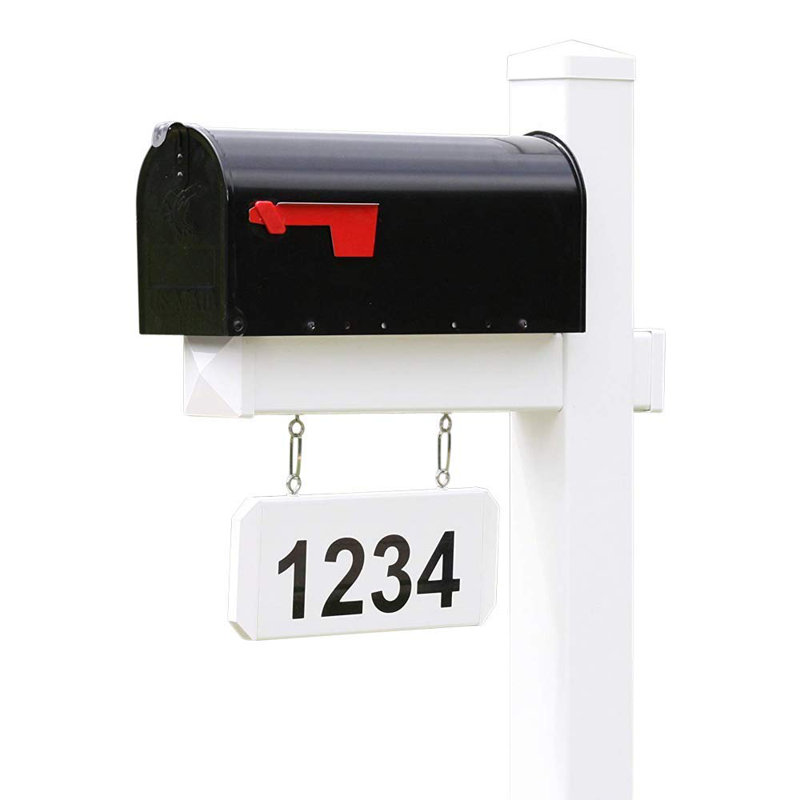 Adams Post Mounted Mailbox