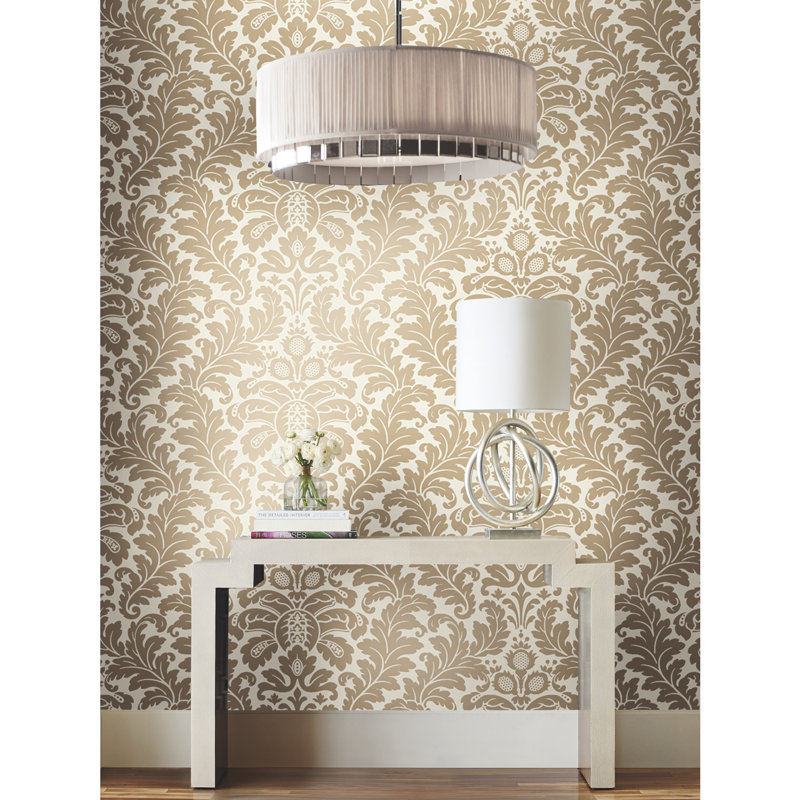 Wallpaper Roll by Candice Olson, Gold Metallic