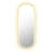 Cellini 26"x65" Rectangular Anti-Fog Dimmable Modern Bathroom/Dressing LED Lighted Wall Mirror in Aluminum Framed-109539913
