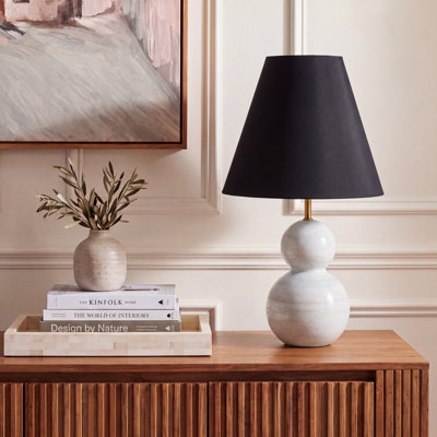 Evadne 22" Marble Table Lamp