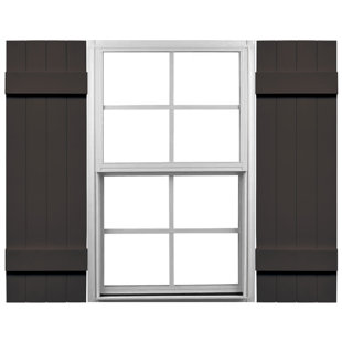 Mid-America 14'' Board & Batten Shutters