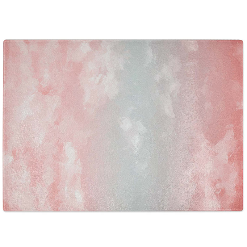 Tempered Glass Through the Clouds in Abstract Chopping Board, 28.5 cm W x 20 cm L