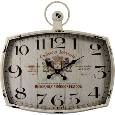 Poulin Metal Wall Clock