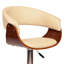 Tani Swivel Upholstered Adjustable Height Counter Stool with Metal Frame-1816069125