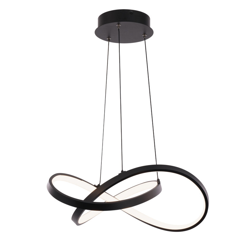Vornado 1 - Light LED Pendant, Black