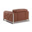 Chaise en cuir italien à grain supérieur-2028365912