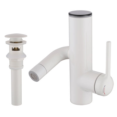 Robinet de lavabo pour salle de bain à poignée simple 7-1 / 2 "H