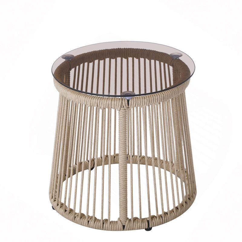 TABLE D'APPOINT MOONSTONE MODERN ROPE