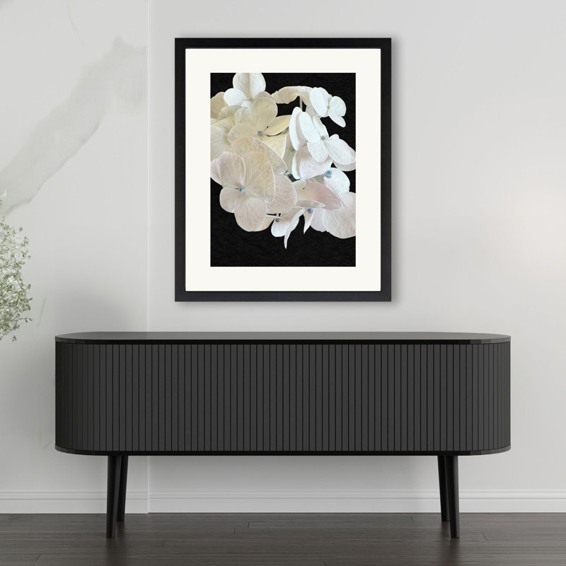 Modern Hydrangea II Framed Art