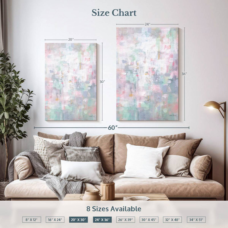 Avery Soft Serenade, 36" H x 24" W