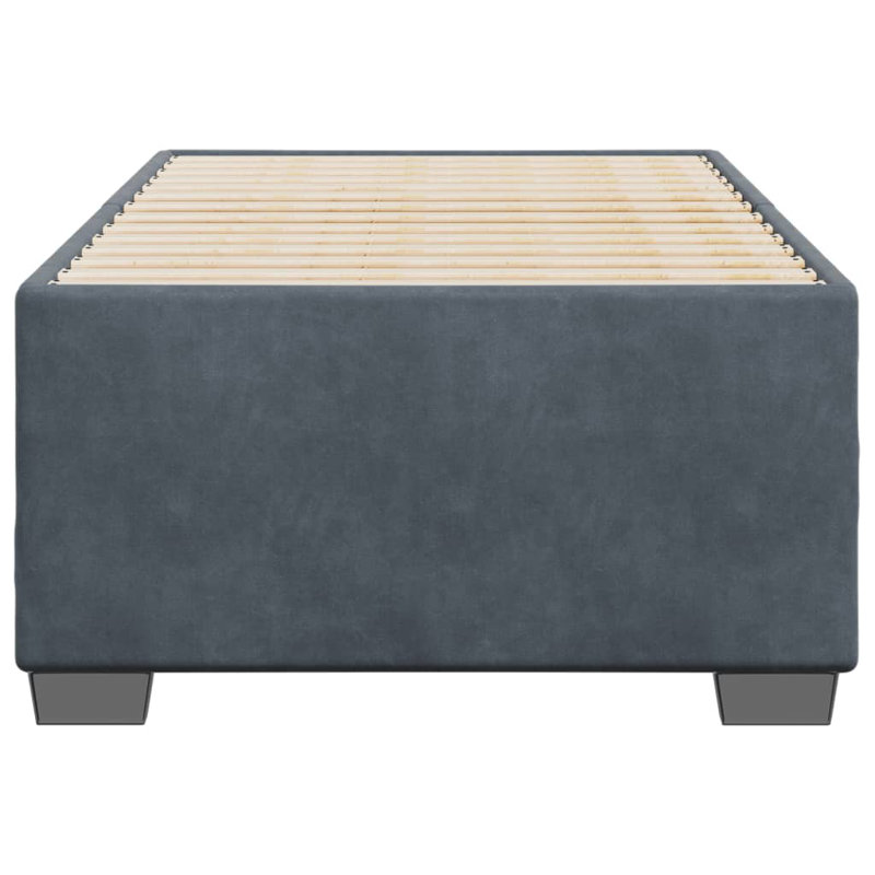 Bed, Dark Grey