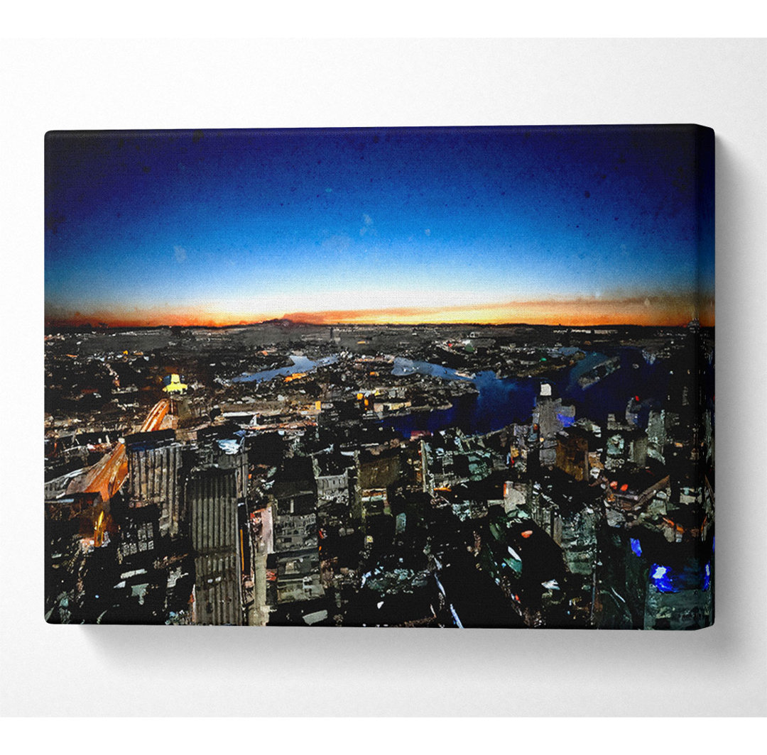 Sydney Night Lights - Kunstdrucke auf Leinwand