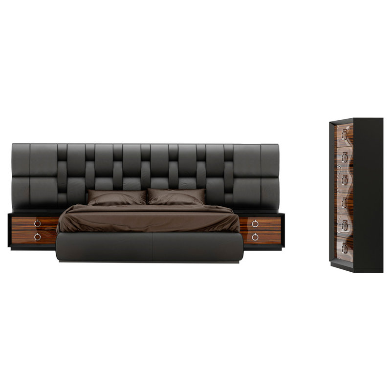 Klass Piece Bedroom Set, King