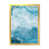 Impression dorée sur toile encadrée